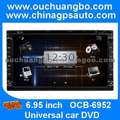 2014 Newest Universal Two Din Car GPS/DVD Player Car Radio Stereo With Bluetooth IPod