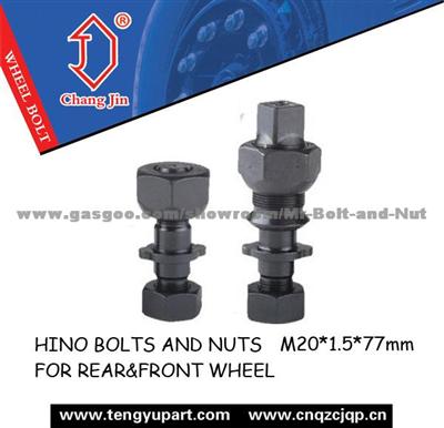 HINO BOLTS AND NUTS FOR REAR&FRONT WHEEL