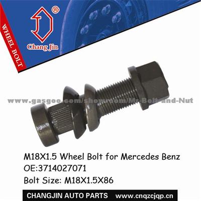 M18X1.5 Wheel Bolt For Mercedes Benz OE3714027071