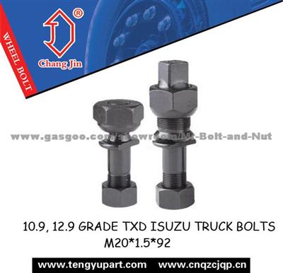 10.9, 12.9 GRADE TXD ISUZU TRUCK BOLTS