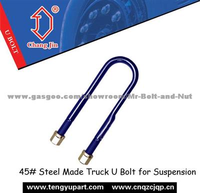 45# Steel Made Truck U Bolt For Suspension