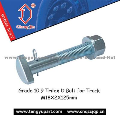 Grade 10.9 Trilex D Bolt For Truck 659112456