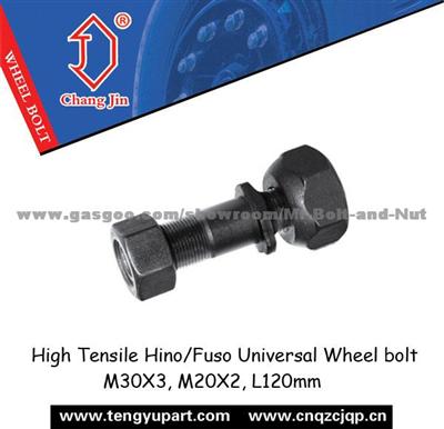 High Tensile Hino Fuso Universal Wheel Bolt