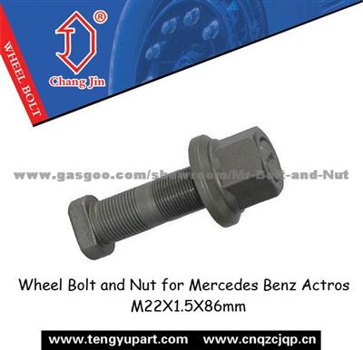 Wheel Bolt And Nut For Mercedes Benz Actros