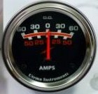 Utrema Ammeter, 60 Amps, 2-1/16 In.