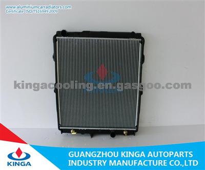 High Efficient Aluminum Radiator For Toyota HILUX PICKUP LN167 AT