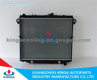 High Efficient Aluminum Radiator For Toyota LAND CRUISER'01 HDJ101K AT