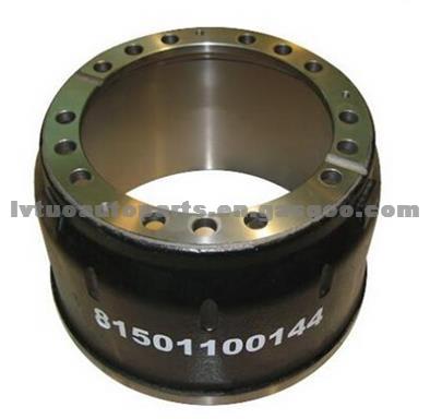 ISO9001 Mercedes Benz Front Brake Drum OE 3814230001