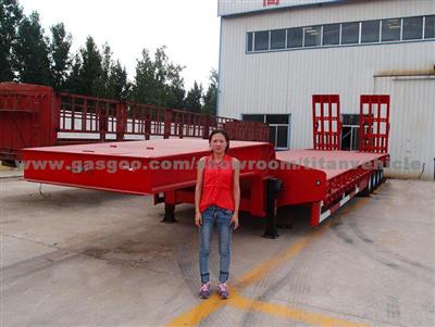 Heavy Duty 100ton Low Bed Trailer