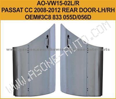 Volkswagen Passat CC Rear Door,OEM#3C8833056D