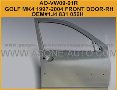 1998-2003 VW GOLF MK4 Front Door,Passenger Side,Steel OEM=1J4831056H