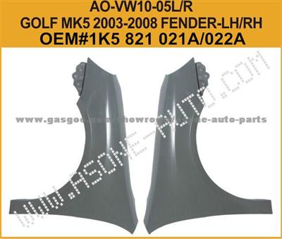 AsOne Auto Parts For Volkswagen Golf Mk5 Gti Front Wing OEM 1K5821021A