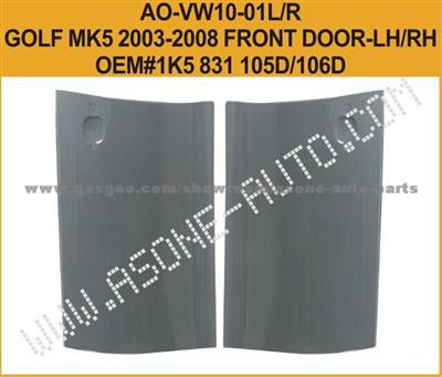 AsOne Auto Parts For Volkswagen Golf MK5 Exterior Car Door OEM#1K5831105D