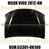 Auto Steel Hood Without Turbo Hole Used For VIGO 2012-ON OEM 53301-0K010