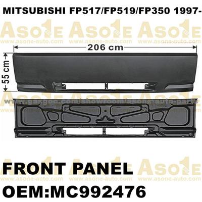 Japanese Truck Cabin Body Panels FUSO Truck Driving Cabin Front Panel OEM MC992476