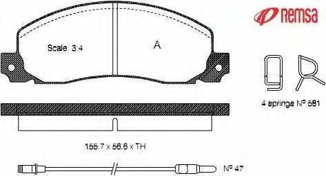 Brake Pad Set