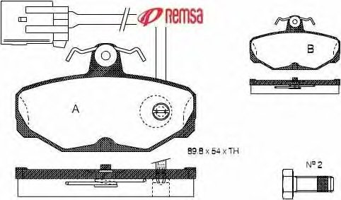 Brake Pad Set