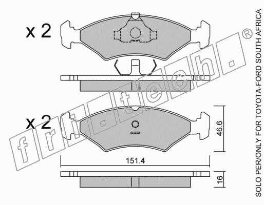 Brake Pad Set