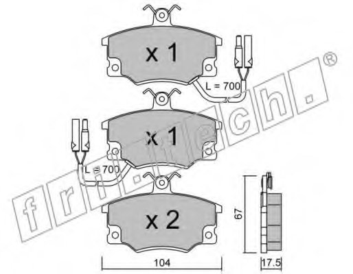 Brake Pad Set