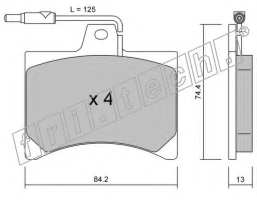 Brake Pad Set