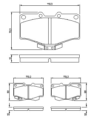 Brake Pad Set