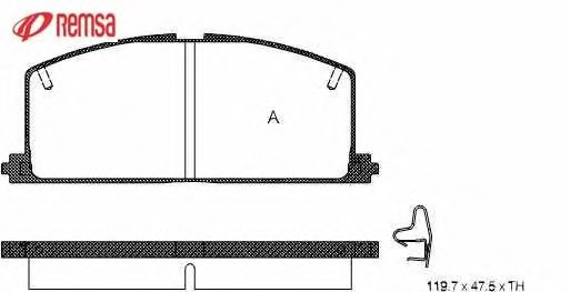 Brake Pad Set