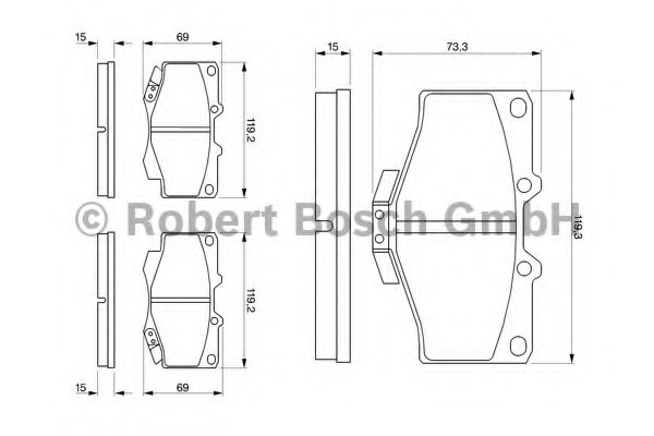 Brake Pad Set
