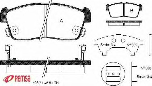 Brake Pad Set