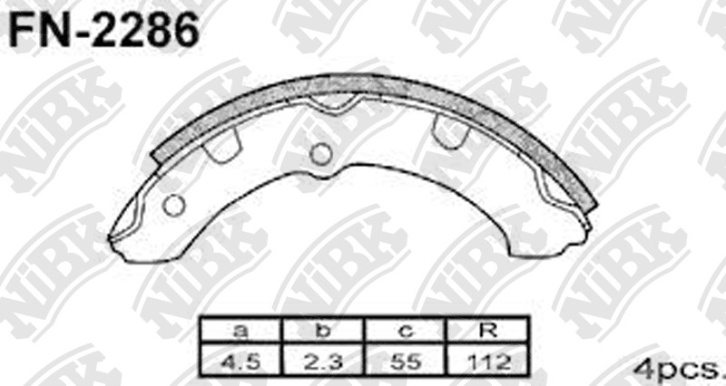 Brake Shoe Set
