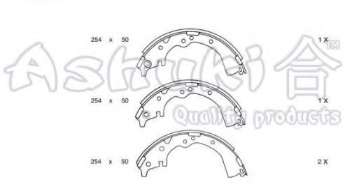 Brake Shoe Set