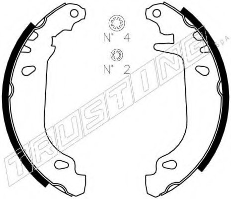 Brake Shoe Set