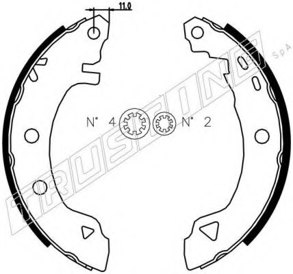 Brake Shoe Set