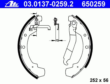 Brake Shoe Set