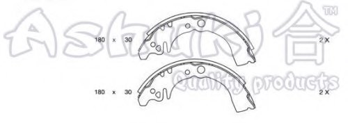 Brake Shoe Set