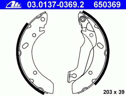 Brake Shoe Set