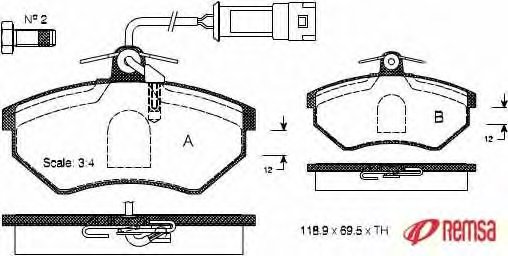 Brake Pad Set