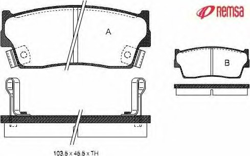 Brake Pad Set