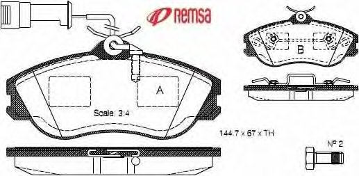 Brake Pad Set