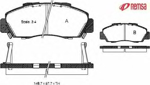 Brake Pad Set