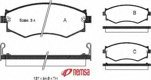 Brake Pad Set