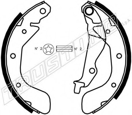 Brake Shoe Set