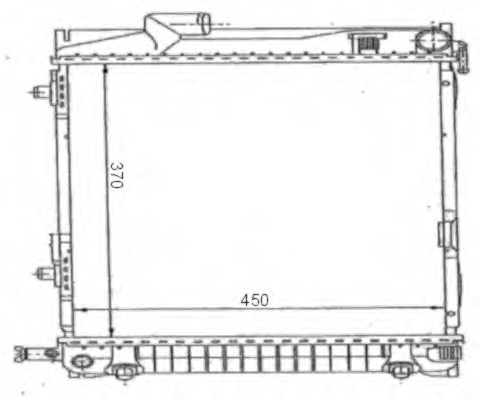 engine cooling Radiator