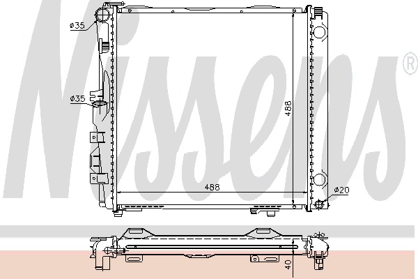 engine cooling Radiator