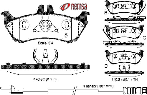 Brake Pad Set