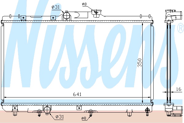 engine cooling Radiator