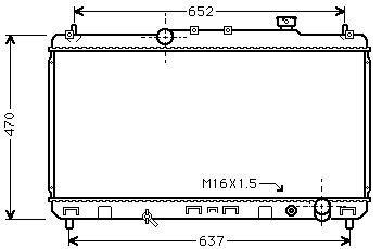 engine cooling Radiator