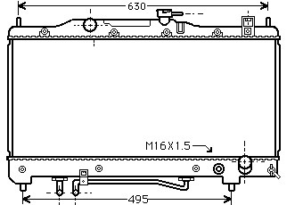 engine cooling Radiator