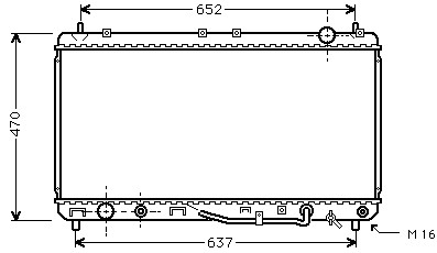 engine cooling Radiator