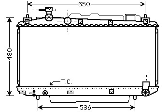 engine cooling Radiator