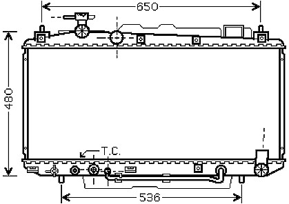 engine cooling Radiator